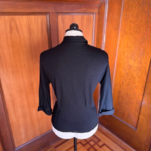 Vintage 50s 1950s Novelty Car Print Blouse Top, Antique Automobiles Rhinestone - Picture 6 of 8